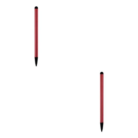 Sidaley Pluma capacitiva práctica profesional aleación de aluminio resistiva punta dura lápiz Stylus Pen bolígrafos de pantalla táctil a Type6 NO6