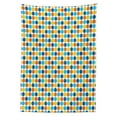 thumbnail image 3 of Ambesonne Dots Tablecloth Rectangular Table Cover, Geometric Retro Style, 60"x90", Multicolor, 3 of 4