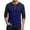Blue, variant on Hearthz Summer Henley Shirts for Men Raglan 3/4 Sleeve Jersey Baseball T-Shirts Casual Cotton Sport Athletic Tee Tops ,Beige S