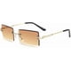 thumbnail image 2 of Vintage Rimless Sunglasses Rectangle Frameless Candy Color Glasses Women Men B2642, 2 of 4