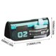thumbnail image 3 of Estuche multifuncional estilo cibernético - diseño de bloques de color, organizador de almacenamiento de gran capacidad, estilo moderno de cabina tecnológica, bolso de papelería masculino con estilo, 3 of 7