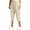 Beige, variant on WENWU Summer Ice Sensation Quick Drying Light and Thin Casual and Cool Straight Leg 7 Inch Pants plus Petite Pants Womens Stretch Dress Pants