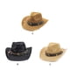 thumbnail image 5 of Sombrero de paja Sonducket protección solar de ala ancha transpirable para verano al aire libre senderismo Picnic playa, 5 of 6