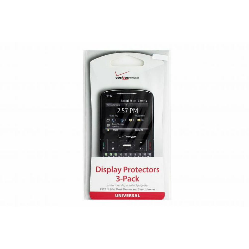 Verizon 3pack Wireless Universal Screen Protector for Electroic