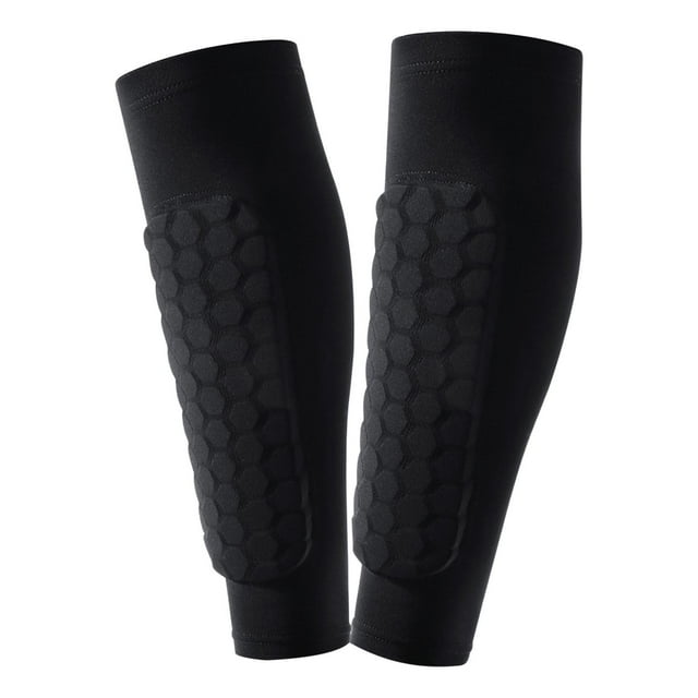 TopLLC Chaussettes de Football Extérieur Anti-Collision EVA Légères et Respirantes Protection des Mollets