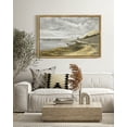 thumbnail image 5 of Drsoum Vintage Landscape 24x36in Brown Framed Canvas Wall Art Coastal Classic Wall Prints Modern Farmhouse Decor, 5 of 6
