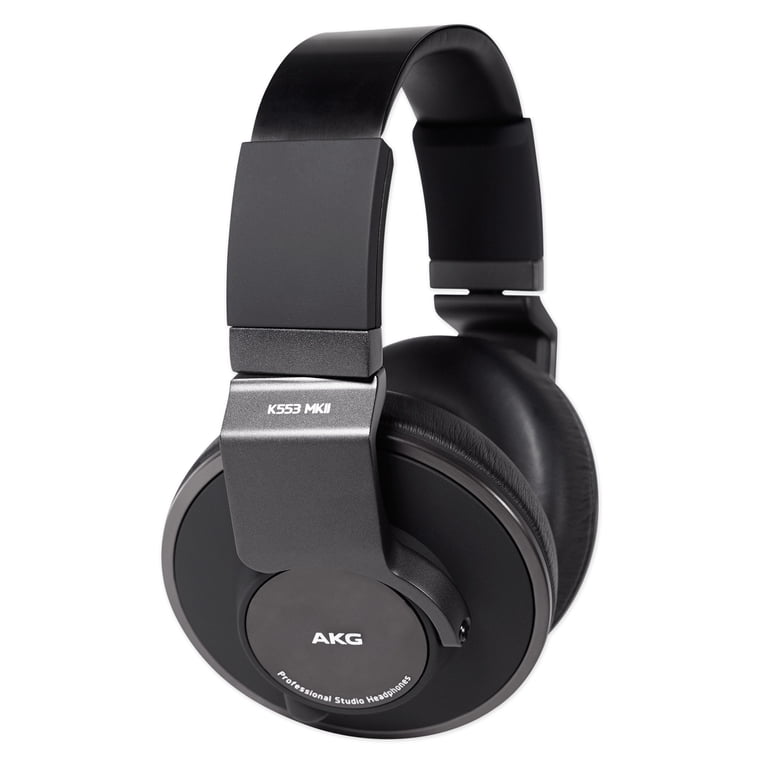 AKG K553 MK2 MKII Closed Back Studio Monitoring Headphones+4-Ch