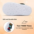 thumbnail image 6 of L-RUN Toddler Slippers Fuzzy Kids Slippers Warm House Shoes for Boys Girls, 6 of 6