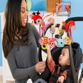 thumbnail image 6 of Cute Car Seat Toys for Babies 0-6 Months, Stroller Toys with Crinkle, Teether, Music Box, Rattle, BB Squeaker for 0 3 6 9 12 Months Babies Infant Boys Girls Gifts, 6 of 6