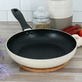 thumbnail image 5 of Oster Clairborne 9.5 Inch Round Nonstick Aluminum Frying Pan in Linen, 5 of 5