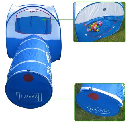 Fyydes Tente De Jeu Pour Enfants Tunnel De Jeu Pour Enfants Tente De Train Maison De Jeu Pliable Pour Bebe Enfant En Bas Age 2 En 1 Avec Tunnel Playhouse Walmart Canada