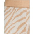 thumbnail image 5 of Time and Tru Women's Jacquard Sweater Rib Pants, 5 of 5