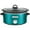 Blue, variant on Brentwood Scallop Pattern 4.5 qt Slow Cooker, Blue