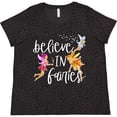thumbnail image 3 of Inktastic Believe in Fairies Women's Plus Size T-Shirt, 3 of 5