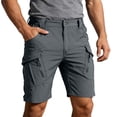 thumbnail image 2 of Mens Work Shorts Relaxed Fit Cargo Shorts for Men Breathable Casual Outdoor Daily Cargo Shorts, 2 of 5