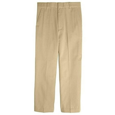 French Toast Adjustable Waist Double Knee Pant Boys Khaki 5