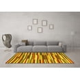 thumbnail image 3 of Ahgly Company Machine Washable Indoor Rectangle Southwestern Yellow Country Area Rugs, 5' x 8', 3 of 4