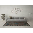thumbnail image 3 of Ahgly Company Indoor Rectangle Persian Light Blue Traditional Area Rugs, 8' x 10', 3 of 4