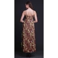 thumbnail image 5 of Bimba Floral Women Summer Printed V Neck Long Maxi Dress Holiday Resort Wear-Large, 5 of 6