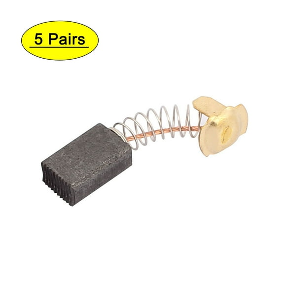 5 Pairs 40 x 17 x 11 x 7mm Carbon Brush for Electric Hammer Drill Motor