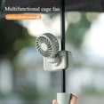 thumbnail image 4 of Clip On Mini Fan For Umbrella Portable Handheld 180° Adjustable USB Charging Personal Fan For Women/Travel/Beach/Sunny Days/Camping, 4 of 4