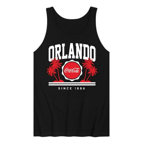 Coca-Cola - Since 1886 - Orlando & Palm Trees - Men's Jersey Tank Top