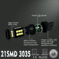 thumbnail image 5 of Alla Lighting Xtreme Super Bright T20 7440 7443 LED Bulbs High Power 3035 21-SMD LED 7443 Bulbs 7441 7444 W21W LED Turn Signal Lights Brake Lights Stop Light Tail Light, 5 of 10