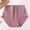 Watermelon Red, variant on Hkoxplj Women's High Waisted Cotton Panties Tummy Control No Show Seamless Underwear Breathable Briefs with Ribbed Texture Full Coverage Ladies Underpants for Daily Wear Single Pack