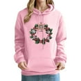 thumbnail image 1 of Birdeem Hauts Dénudés pour Femmes, Sweat à Capuche Imprimé à Manches Longues, Tenue d'Entraînement, 1 of 6