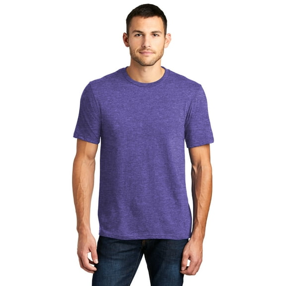 District Young Mens Very Important Tee-M (Heathered Purple)