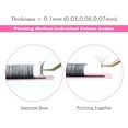 thumbnail image 2 of AIR-ALLOVE Eyelash Extension Classic Lash Extensions 0.1 DD Curl 12mm Individual Lash Extensions Single Lash Extensions, 2 of 4
