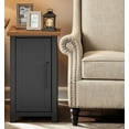 thumbnail image 5 of Bridgevine Home 14" Farmhouse Chair Side Table with Door Storage, Two-Tone Wood Finish, Fully Assembled, 5 of 10