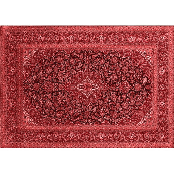 Ahgly Company Indoor Rectangle Persian Red Traditional Area Rugs, 3' x 5'