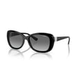 thumbnail image 6 of Vogue 55mm VO2943SB Butterfly Sunglasses, Black with Grey Gradient Lenses, 6 of 7