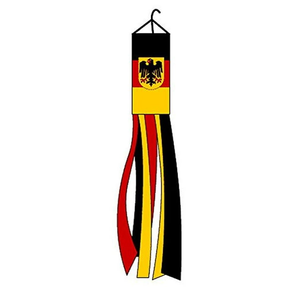 Flags Importer Germany Windsock German Eagle Polyester 60 Inch Outdoor Wind Sock Decoration