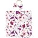 thumbnail image 1 of Manta para bebés BxuanW, 80 x 80 cm, diseño floral morado, 1 of 7