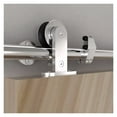 thumbnail image 1 of Sliding Barn Door Hardware Kit Stainless Steel Top Mount 6ft 6.6ft 8ft ,Easy to Carry, 1 of 6