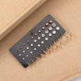 thumbnail image 6 of Soumake 40Pcs/Sheet Exquisite Women Faux Pearl Cubic Zirconia Round Ear Stud Earring Jewelry Accessory Fashion, 6 of 8