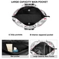 thumbnail image 2 of Cartoon Character Weekender Bag with Fun Rainbow & Galaxy Design Large Capacity Travel Tote, Lightweight Airplane Friendly for Business Weekend Trips, 2 of 5