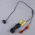 thumbnail image 2 of KAKOWELY Car Rear View Camera Backup Camera License Plate Mount Built-in Distance Scale Lines Waterproof 170°Wide Angle Night Vision 480 Resolution Bar Cam,1.65"X0.98"X0.91", 2 of 4
