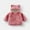 014Watermelon Red, variant on Fleece Lined Wool Outfit for Children Boy Girl Fall Winter Thick Warm Thick Fuzzy Basic Coats Child 2025 Fashion