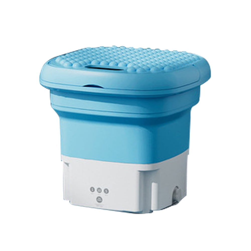 Smrinog Mini Portable Washing Machine 2.8L 36W Folding Washing Machine with Dryer for Clothes