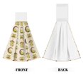 thumbnail image 2 of Sikiie Frogs Hand Towel with Loop Hanging Towel Absorbent Tie Towels for Kitchen Tea Bar Bathroom Decor, 2 of 7