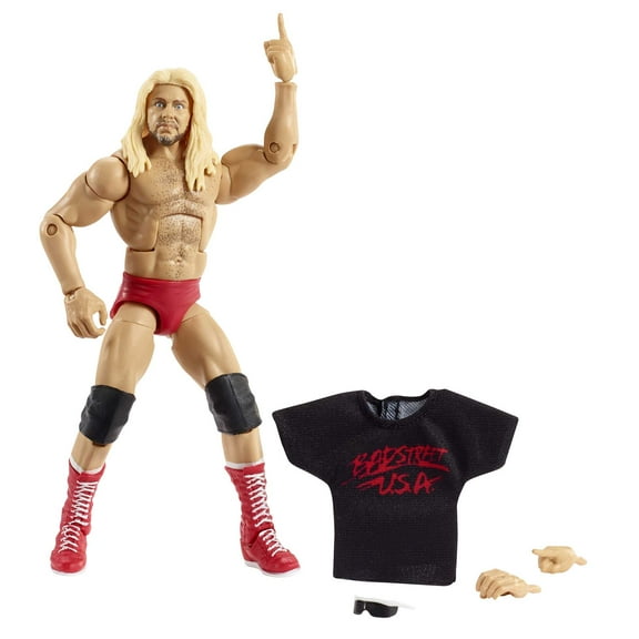 WWE Michael “P.S.” Hayes Elite Collection Action Figure, 6-In/15.24-Cm Posable Collectible