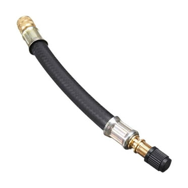 HPDL Flexible Car Tire Valve Stem Tube Adapter Wheel Valve Extension with Black