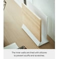 thumbnail image 4 of Yamazaki Home Slim Laptop Stand, Ash, Steel + Wood, No Assembly, 4 of 7