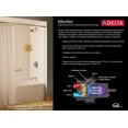 thumbnail image 3 of Delta T17430-MTS Classic Dual Function Pressure Balanced Thermostatic Bath and Shower Trim with Internal Volume Control Less Rough-in, Chrome, 3 of 4