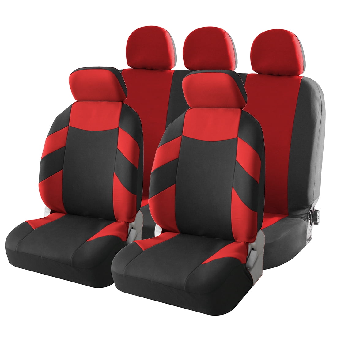 9Pcs Universal Mesh Car SUV Truck Front Rear Seat Cover Cushion