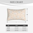 thumbnail image 4 of Gukieu Cute Rabbit Print Plush Pillow Cover, Hidden Zipper Pillow Protector without Pillow Core, Suitable for Bedroom, Office, Car Decoration-20"x30", 4 of 6