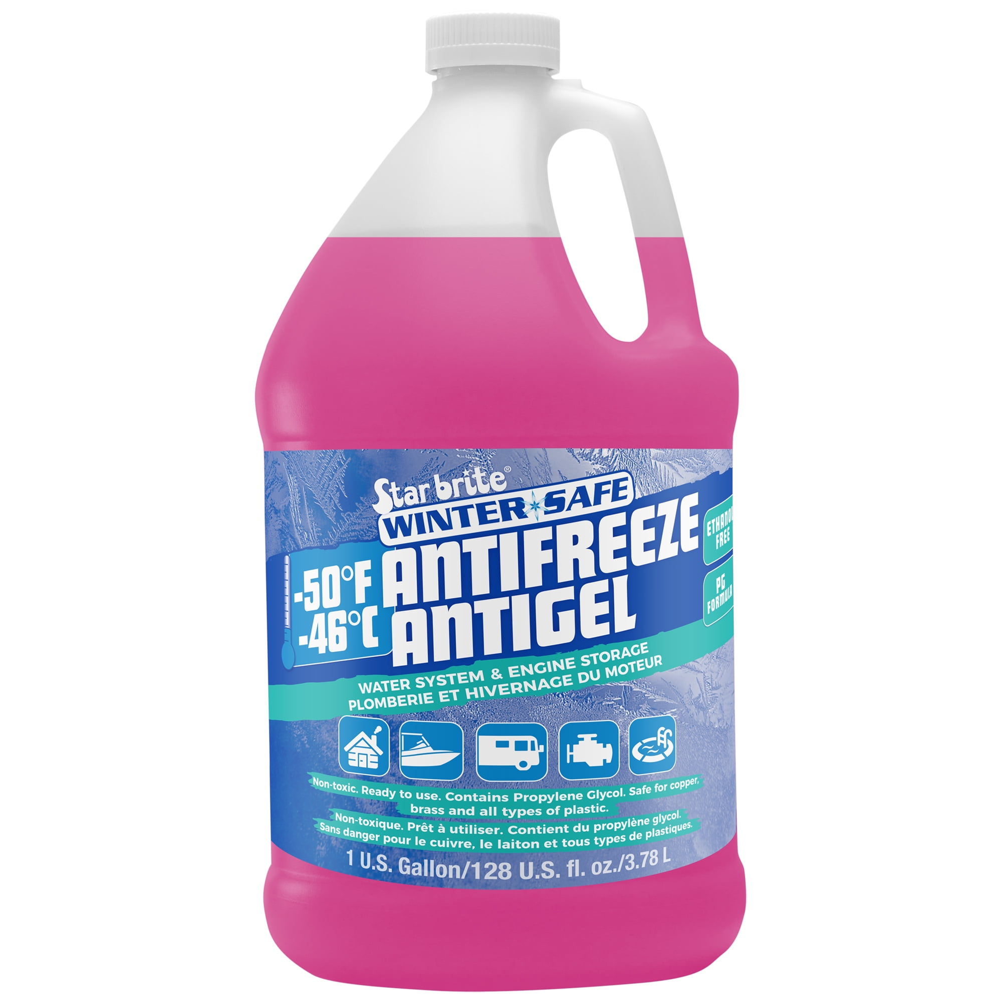 Star brite Winter-Grade -50°F Propylene Glycol RV & Marine Antifreeze